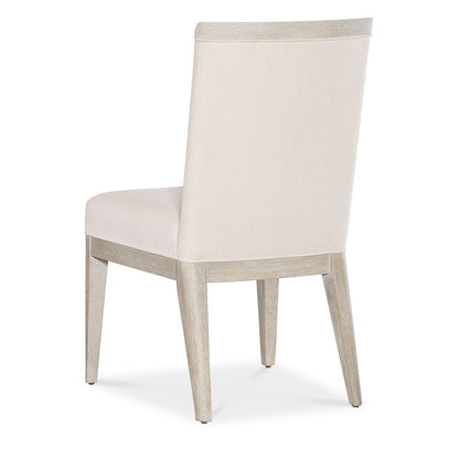 Modern Mood Fabric Upholstered Side Chair in Natural by Hooker Furniture