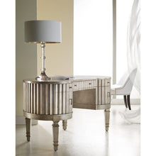 Melange Fluted Kidney Desk
