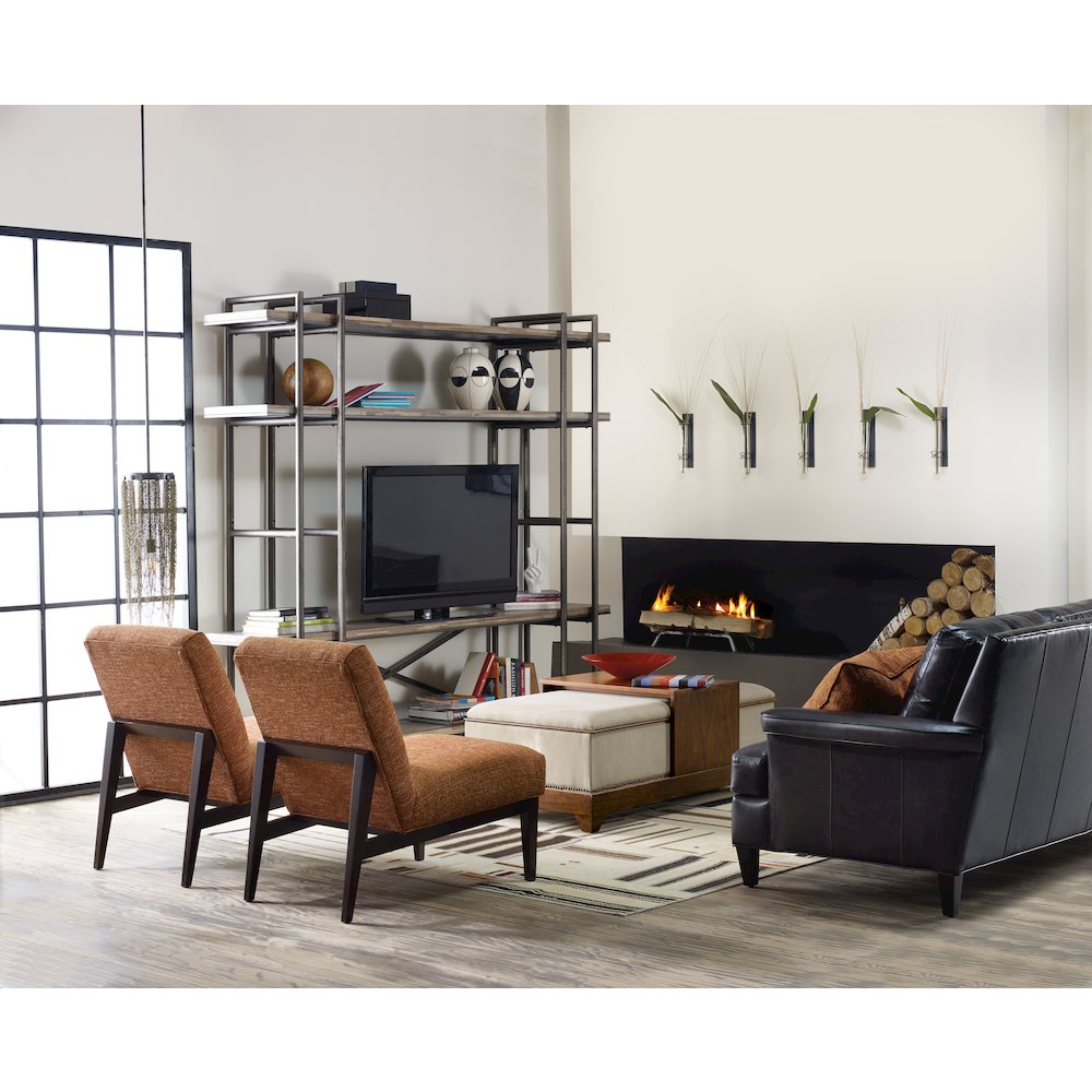 Hooker Furniture Home Office Studio 7H Scaffold Entertainment Center Light Wood