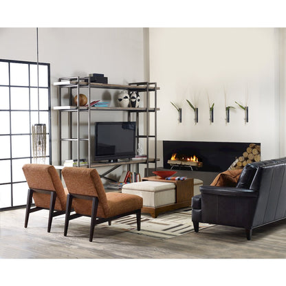 Hooker Furniture Home Office Studio 7H Scaffold Entertainment Center Light Wood