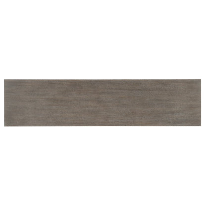 Modern Mood Wood Entertainment Console in Brown by Hooker Furniture