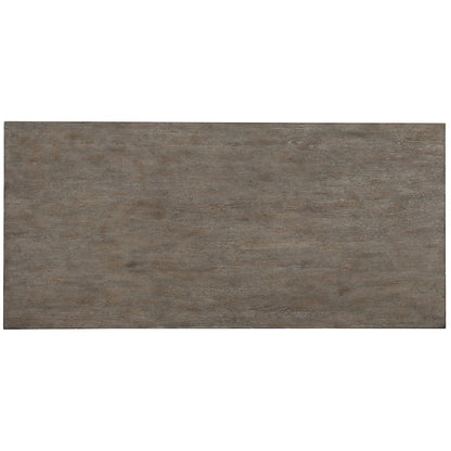 Hooker Furniture Rustic Glam Trestle Computer Desk in Light Wood