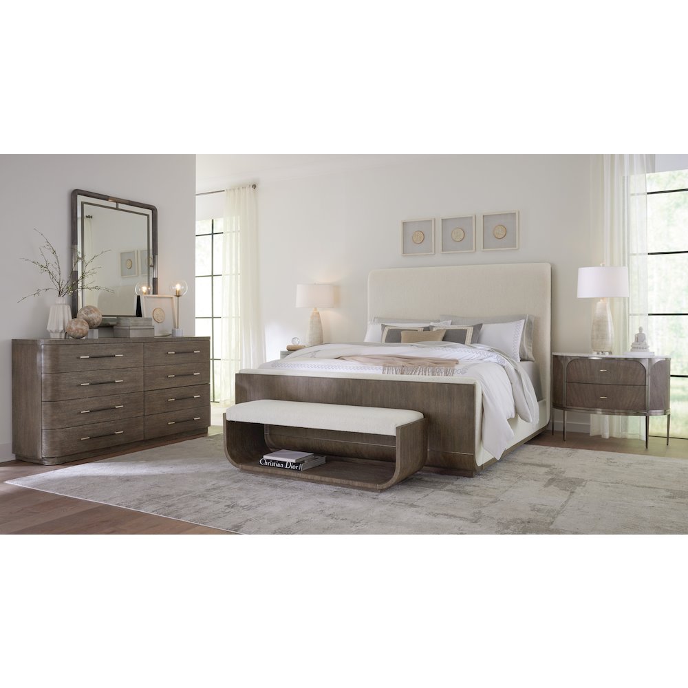 Modern Mood Wood Dresser in Brown by Hooker Furniture
