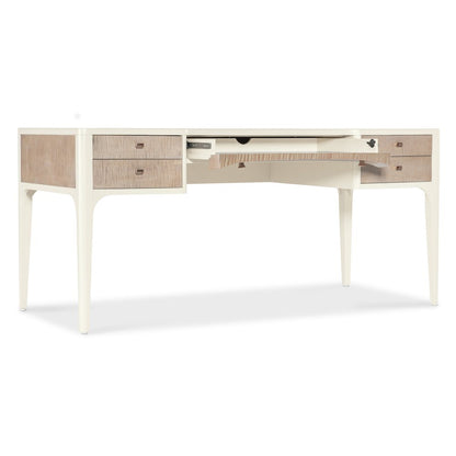 Hera Writing Desk in Cream Colored Wood by Hooker Furnishings