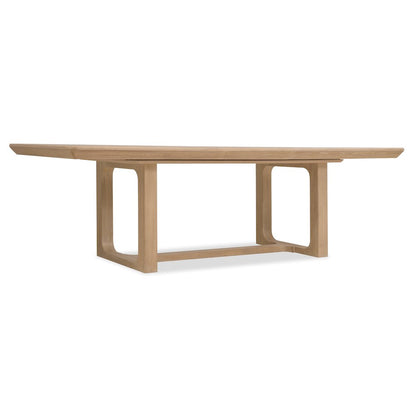 Banyon Bay Rectangle Dining Table w/ Two 20-in Leaves in Natural Wood by Hooker