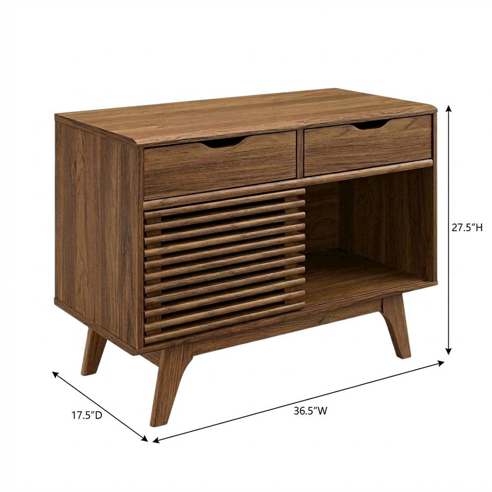 Stylish Vinyl Record Display Stand with Modern Coffee Table Design
