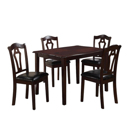 Bell Cherry Espresso Dining Set