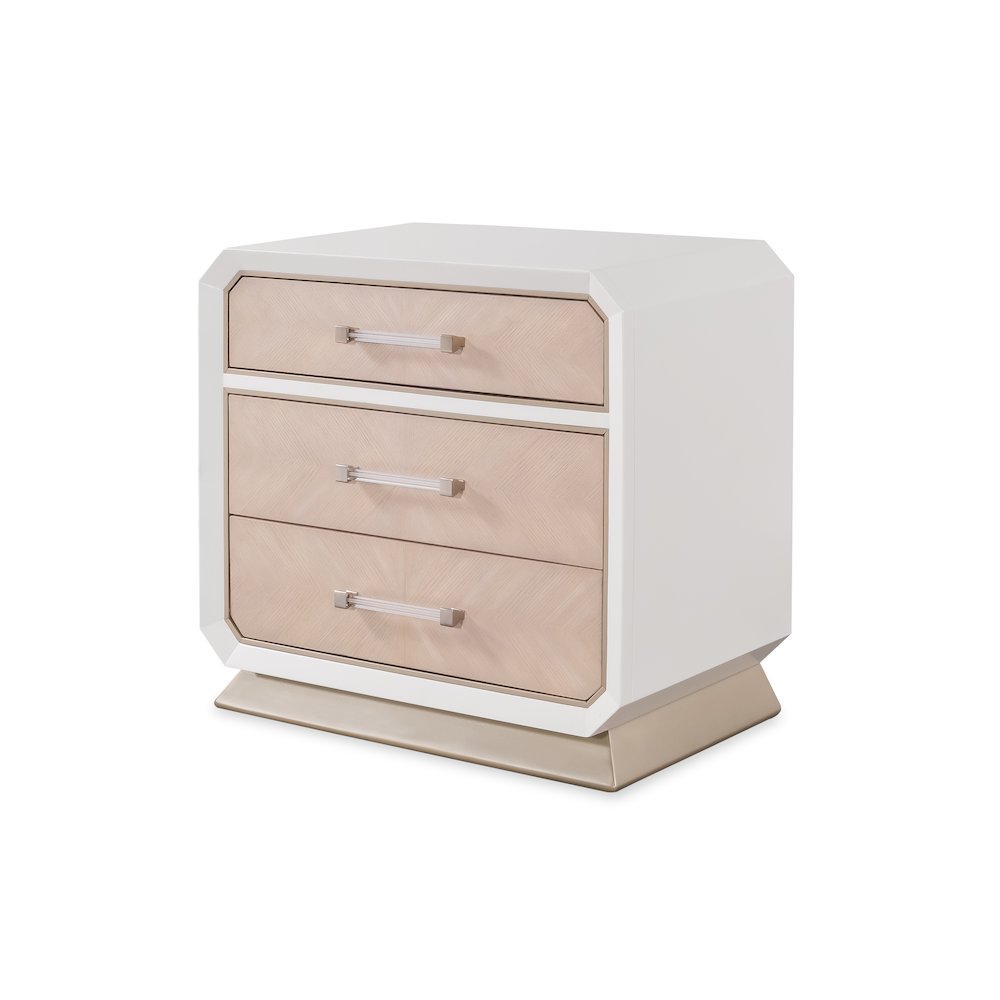 Dior White/Champagne 4-piece Bedroom Set, King