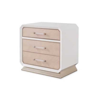 Dior White/Champagne 4-piece Bedroom Set, King