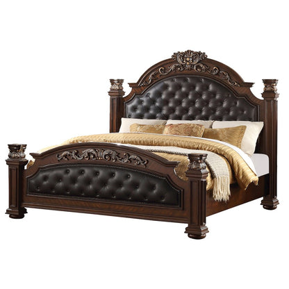 Aspen Classic Rich Cherry Bed, Queen
