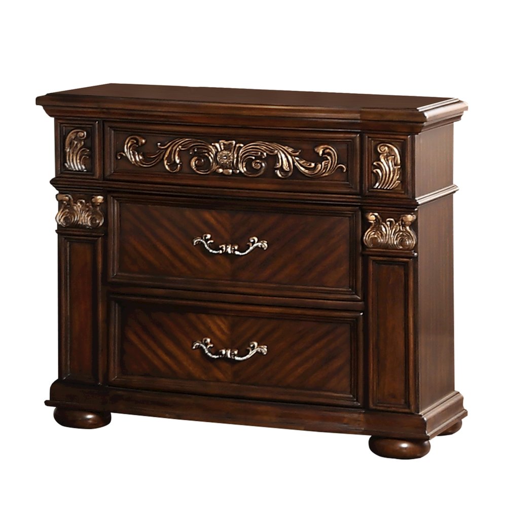 Aspen Classic Rich Cherry 4-Piece Bedroom Set, Queen