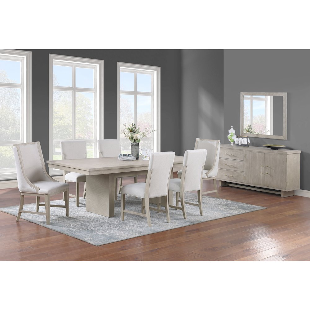 Celine Contemporary Wood Dining Set