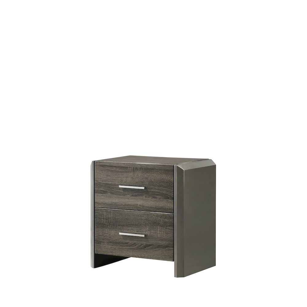 Venice Gray Platform 4-Piece Bedroom Set, Queen
