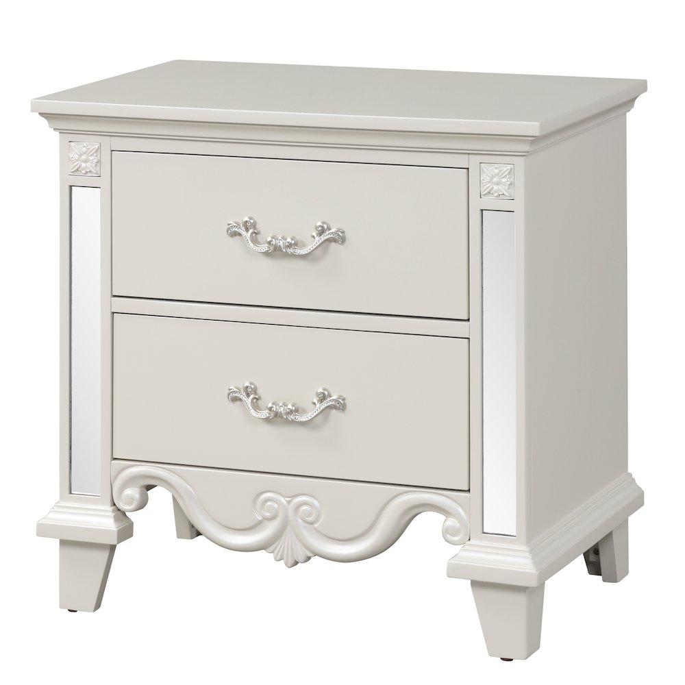 Sonia Pearl Tufted 5-Piece Bedroom Set, King
