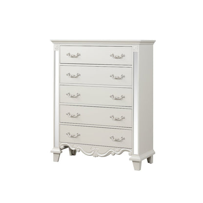 Sonia Pearl Tufted 5-Piece Bedroom Set, Queen