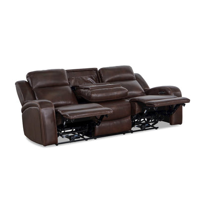 Logan Top Grain Italian Leather 2-piece Living Room Set