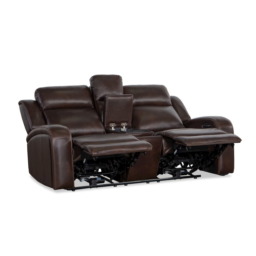Logan Top Grain Italian Leather 2-piece Living Room Set