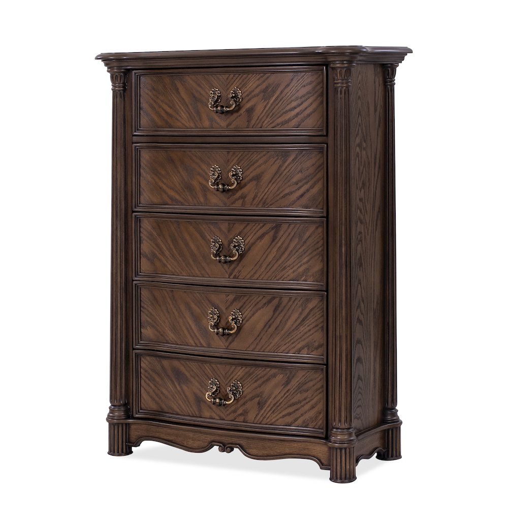 Nicole Ornate 4-Piece Bedroom Set, Queen
