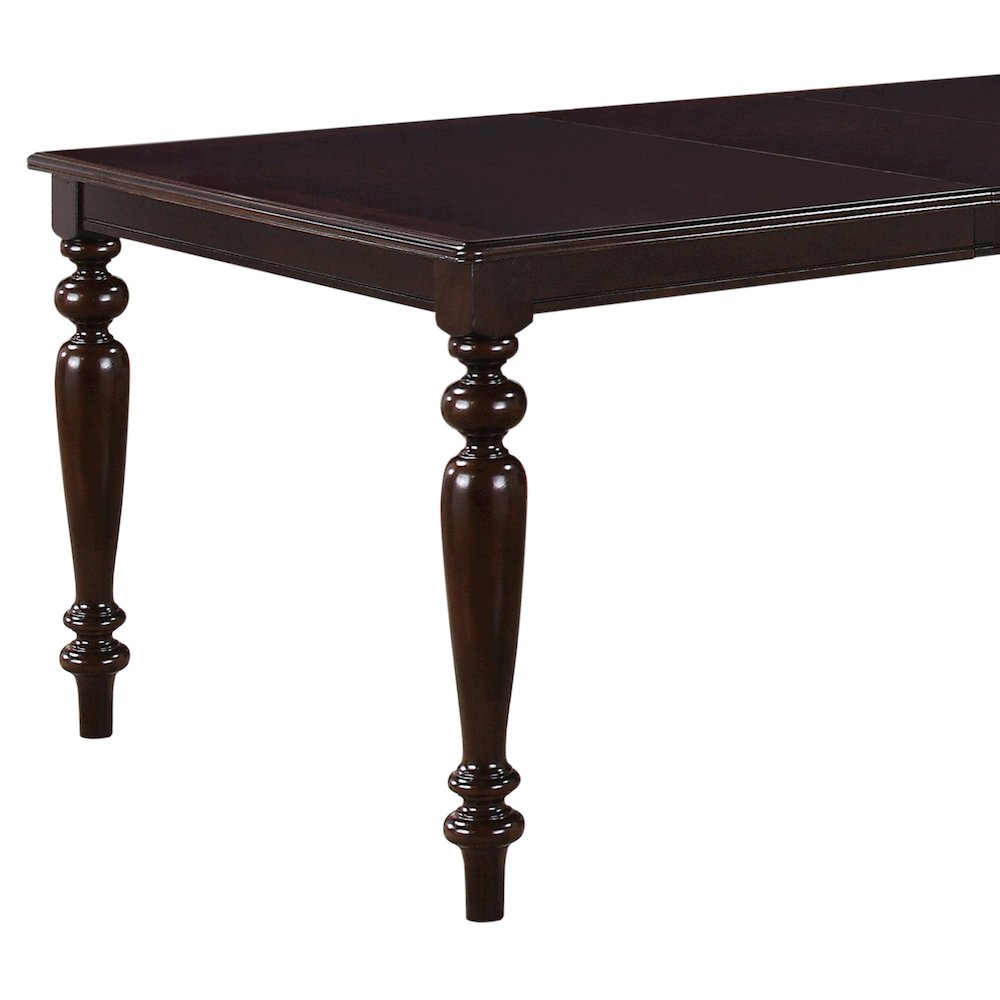 Zora Collection Cherry 7-Piece Dining Set