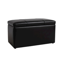 Prytania Storage Bench PU Black