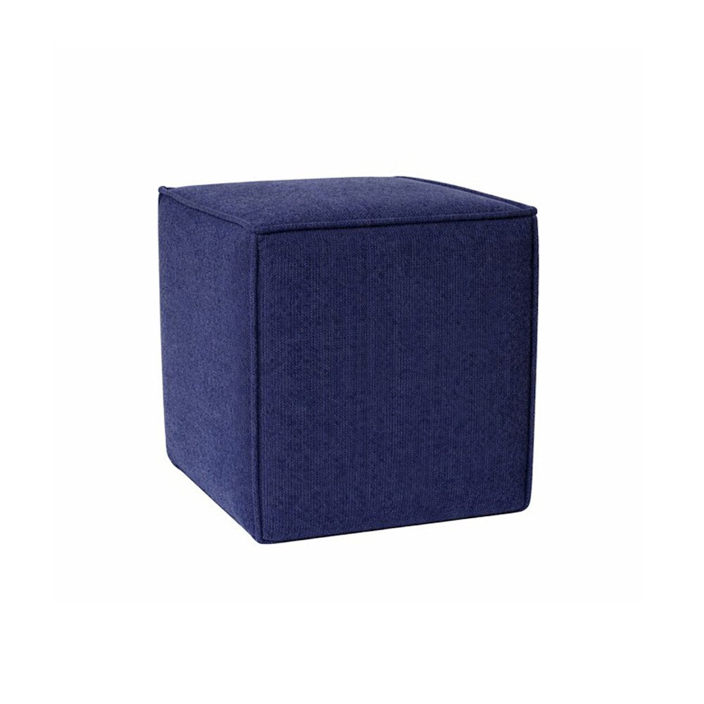 Pontchartrain Pouf Ottoman Chenille Capri
