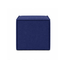 Pontchartrain Pouf Ottoman Chenille Capri