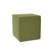 Pontchartrain Pouf Ottoman Chenille Moss