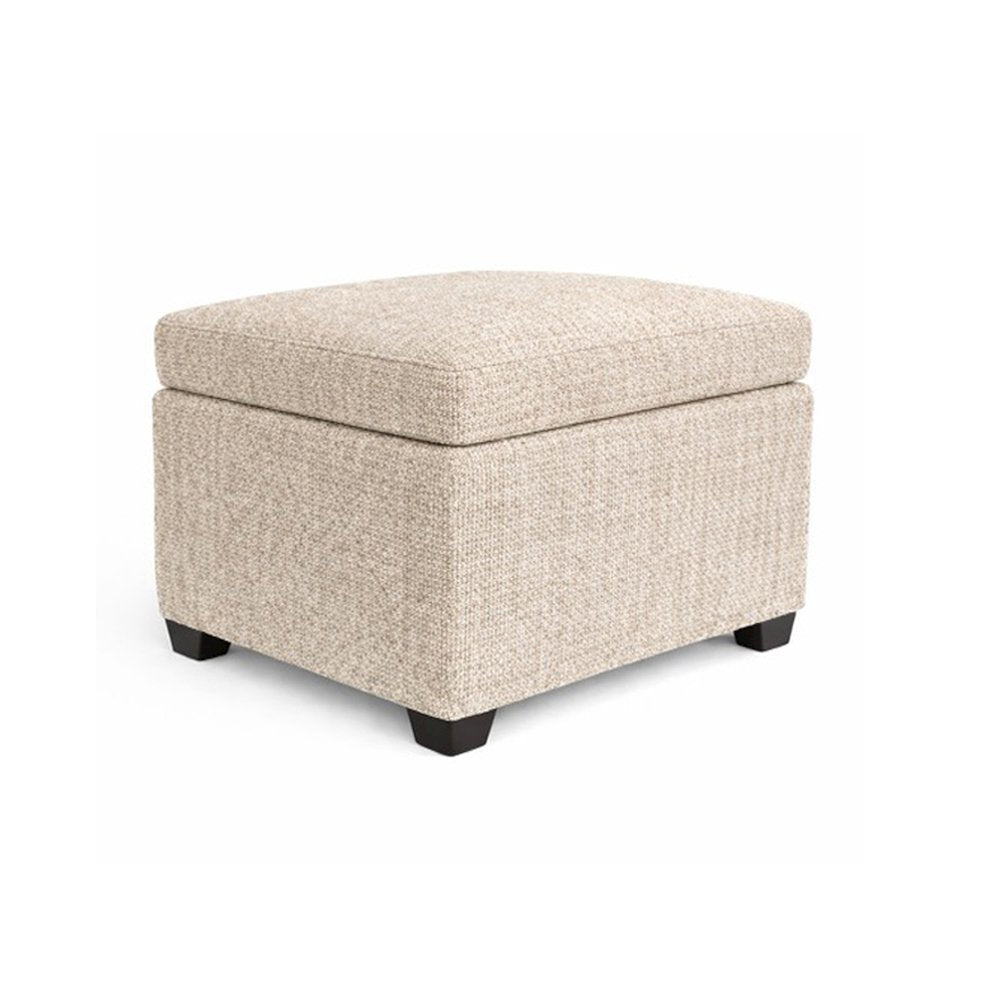 Jackson Square Storage Ottoman Matisse Ivory