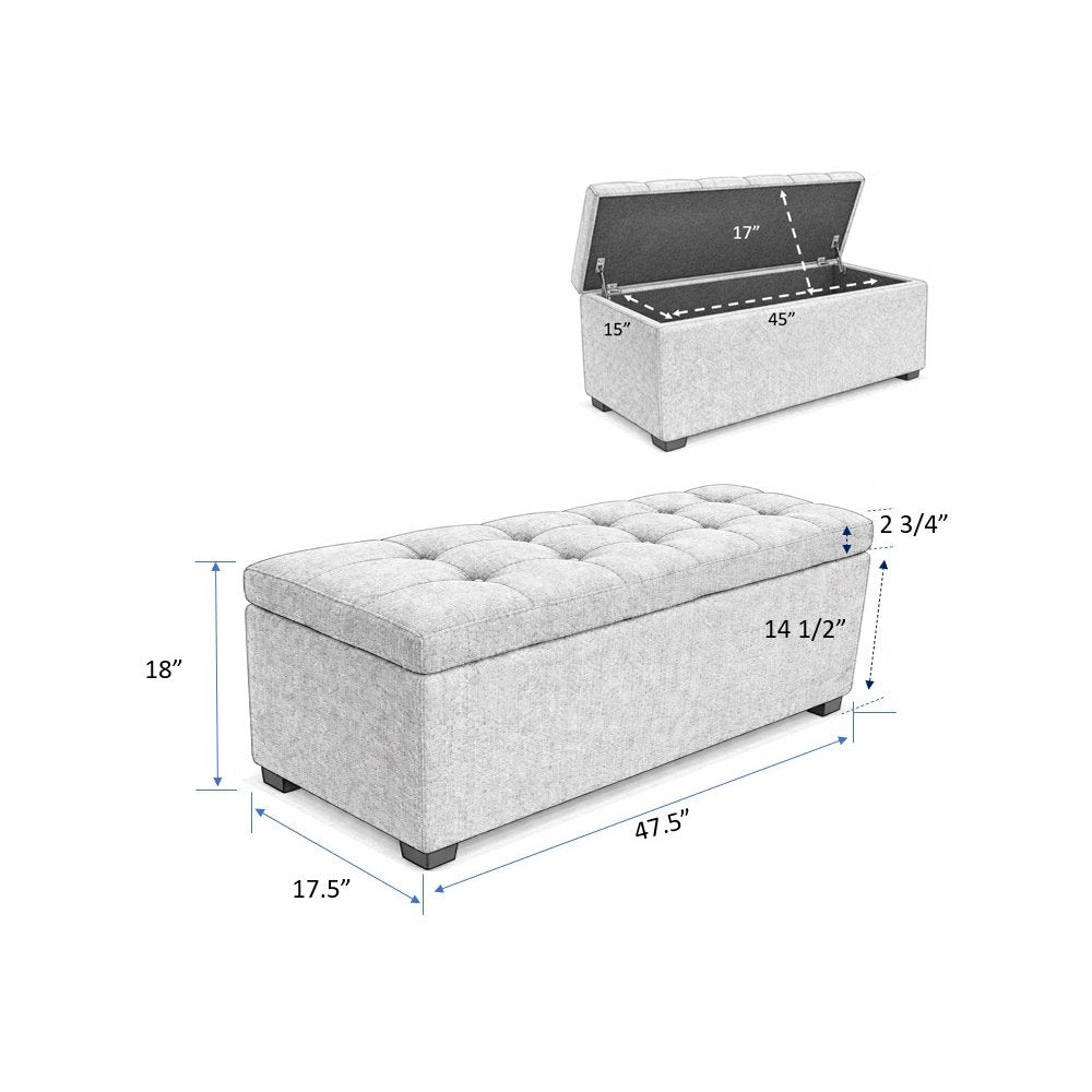 Esplanade Bed Bench Matisse Black