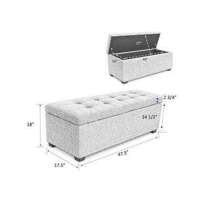 Esplanade Bed Bench Matisse Ivory