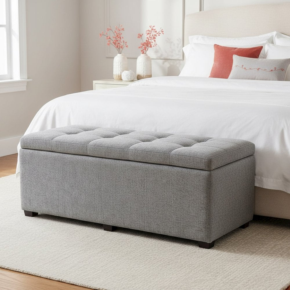 Esplanade Bed Bench Matisse Silver
