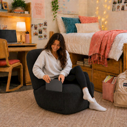 Roommate Rocker Chenille Black