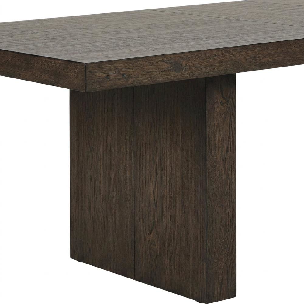 Rubberwood Extendable Dining Table and Linen-Look Upholstered Chairs Set, White