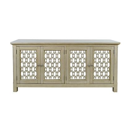 Isabella 69" Luxury Mirrored Sideboard Storage Cabinet