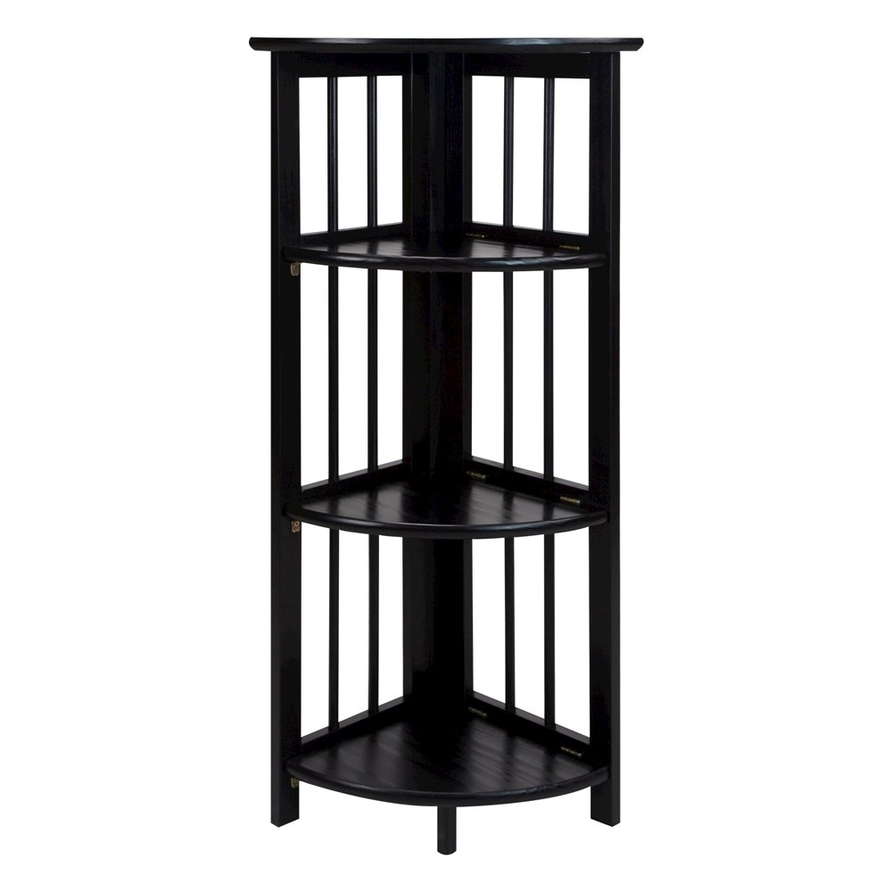 Wooden Bookcase with Shelves and Modern Design for Home Storage