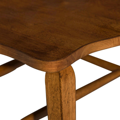 Hearthstone Ridge Windsor Back Arm Chair in Tobacco