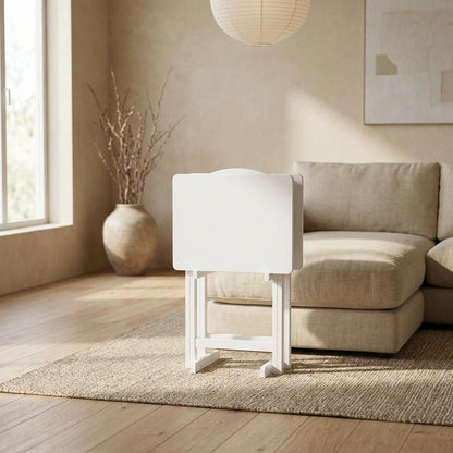 White, Tray Table, Removable Tray Top, Quality Build