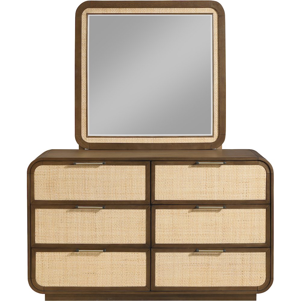 Windsor Brown Solid Wood Mirror