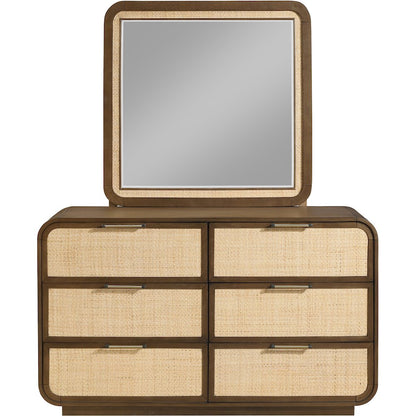 Windsor Brown Solid Wood Mirror