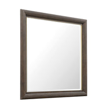 Asher Park Dresser Mirror, Piano Brown Finish