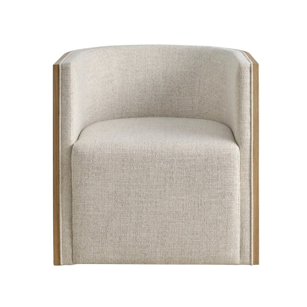 Tanner Swivel Chair in Skylark Color
