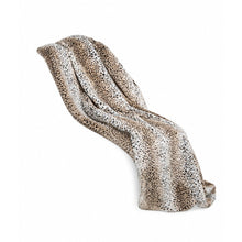 Bedrock 56"x72" Faux-Fur Throw - Beige