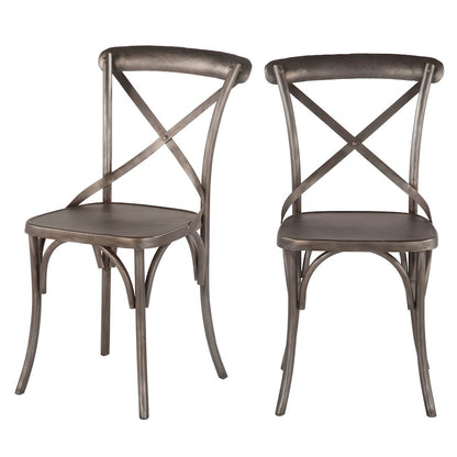 Anderson Reclaimed Iron Dining Chair