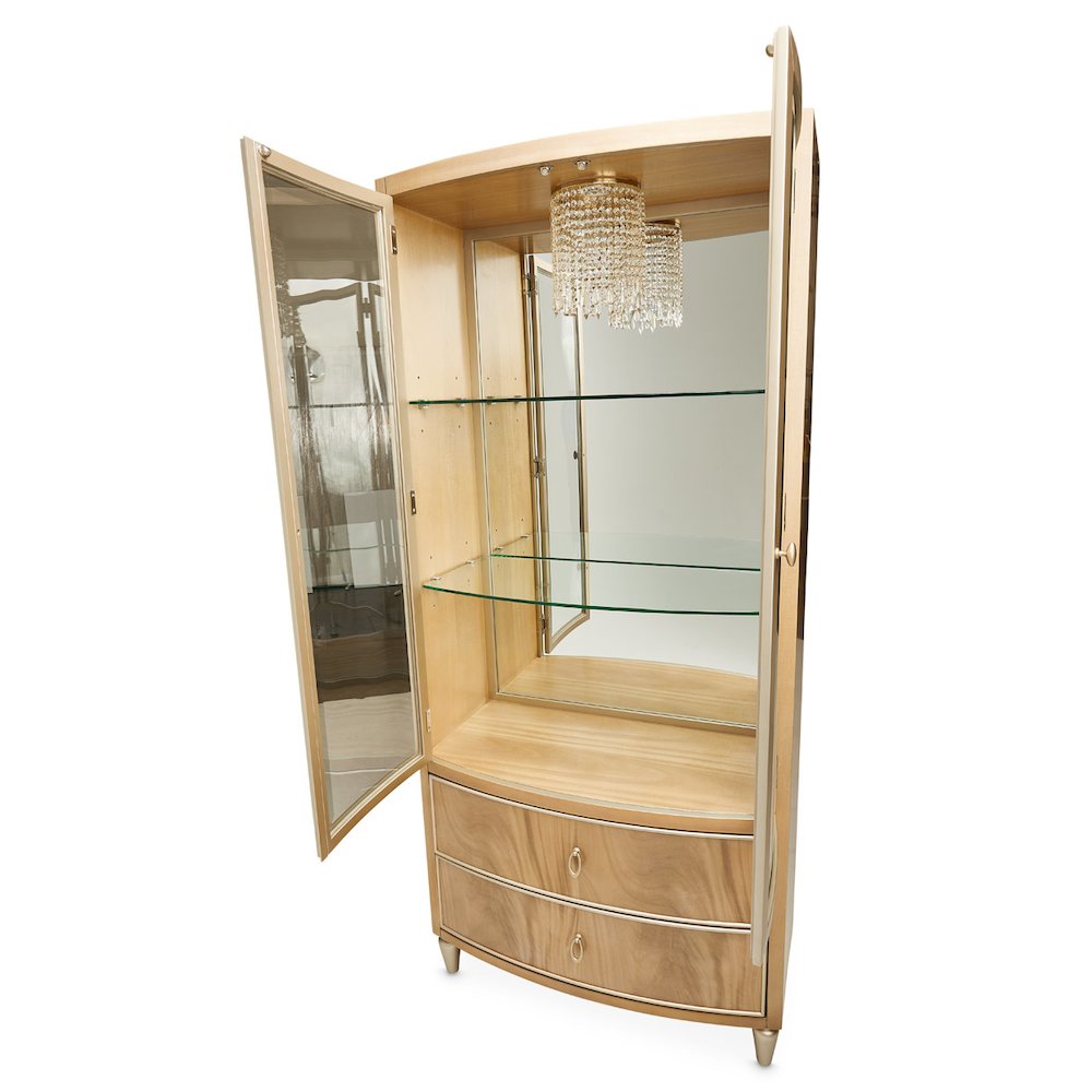 Villa Cherie Display Cabinet - Caramel