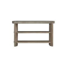 Affinity Sofa Table for Living Room - Dusty Taupe Faux Concrete Tops