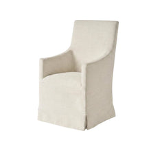 Polyester-Upholstered Side Chair with Slipcover, Clean-Lined Accent Chair