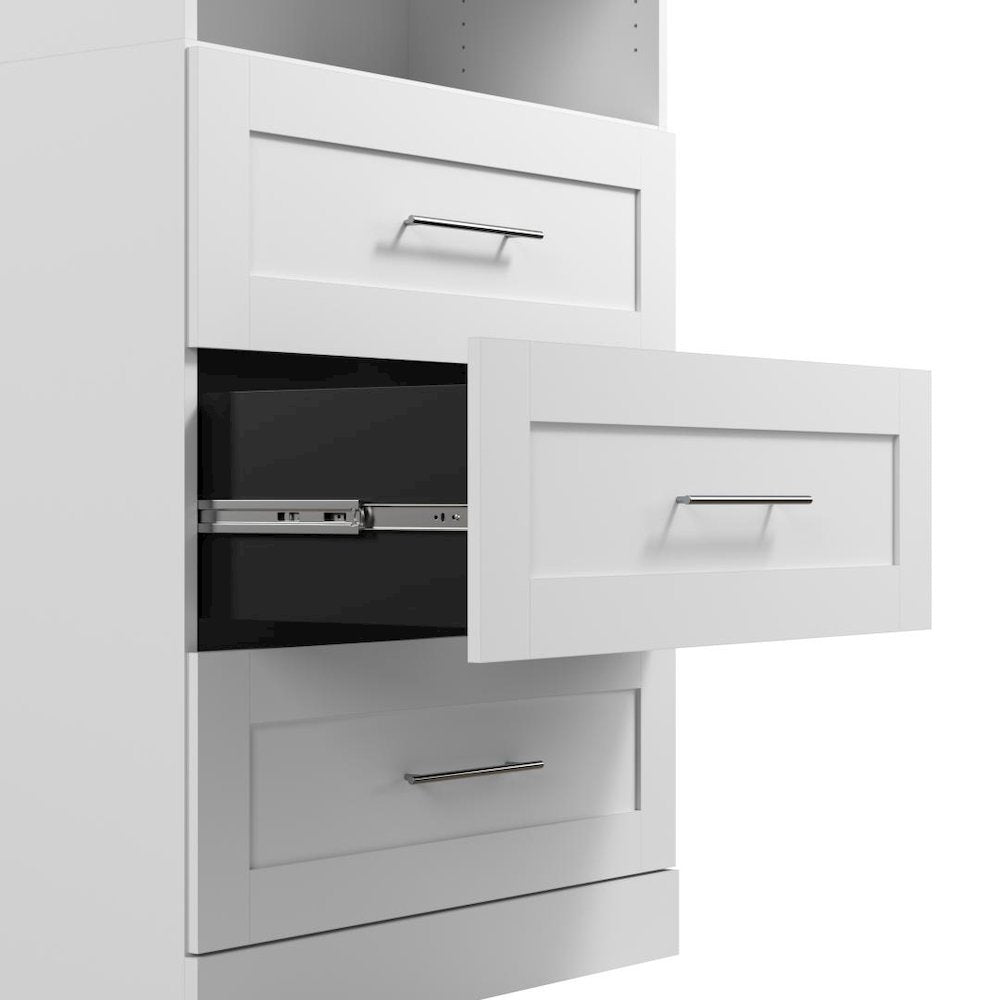 Pur 36W Wardrobe with Drawers