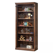 Avondale 8' Tall Wood Bookcase, Storage