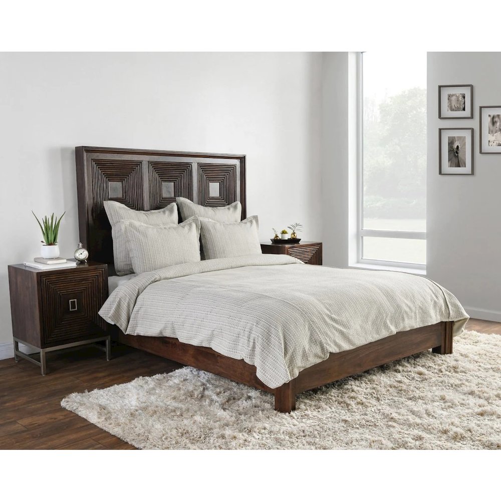 Mason Taupe King Duvet