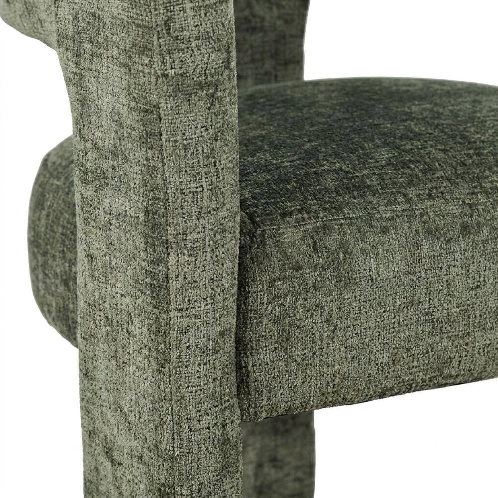 Jacquard Sculpture Accent Chair for Living Room or Bedroom, Forest